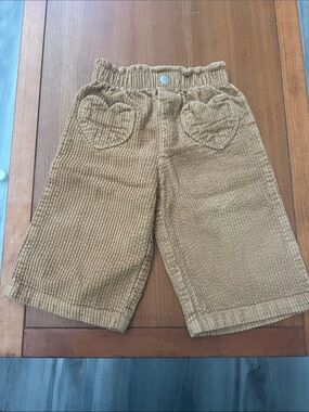 Old Navy Kids Corduroy Heart Pocket Pants in Tan